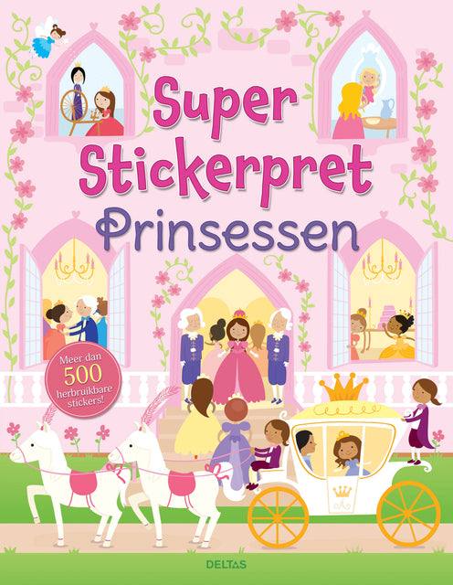 Deltas - Stickerboek deltas super stickerpret prinsessen