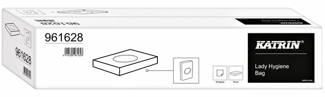 Katrin - Sacs d'hygiène des dames 961628 25x30 Pieces.