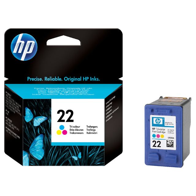 HP - Inkcartridge C9352A 22 Couleur