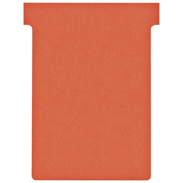 Nobo - T-planbordkaarten index 3, ft 120 x 92 mm, rood