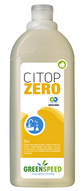 Greenspeed - Afwasmiddel greenspeed citop zero 1 liter