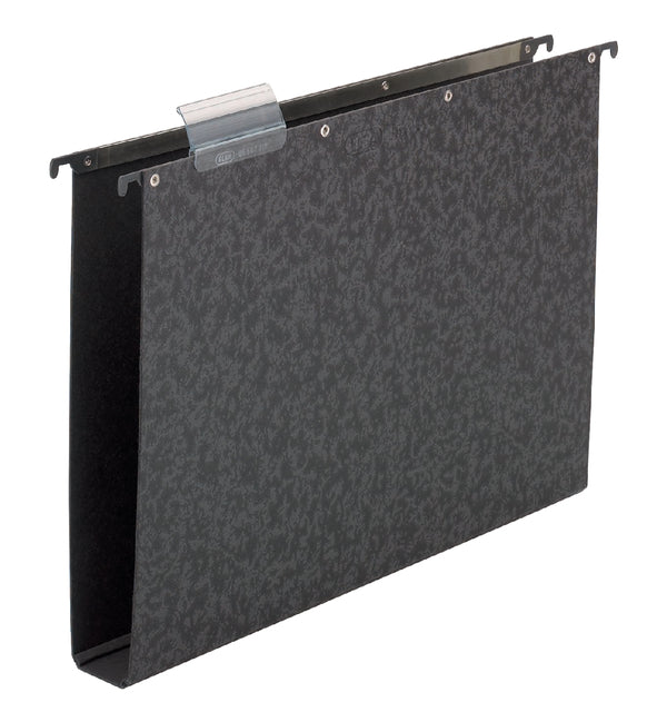 Elba - Hangmap Vertic Folio 40mm Hardboard Black | 10 Stücke