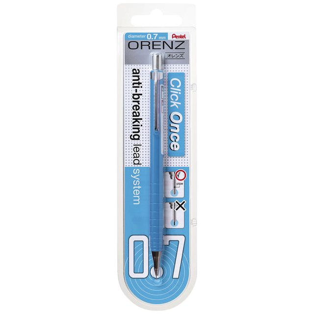 Pentel - Fulpotlood -Ohren 0,7 mm blau | 12 Stücke