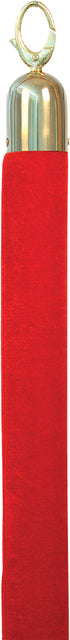 Securit - Koord afzetpaal goud 150cm rood