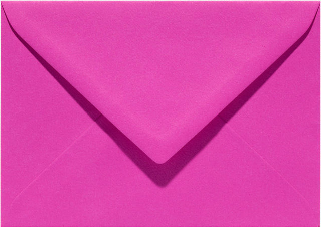 Papicolor - Enveloppe EA5 156x220 mm Rose vif | 75 pièces