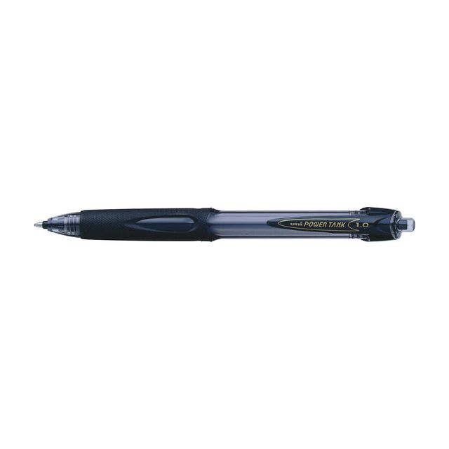 Uni -Ball - Ballpoint Power Tank 1.0 mm noir | 12 pièces