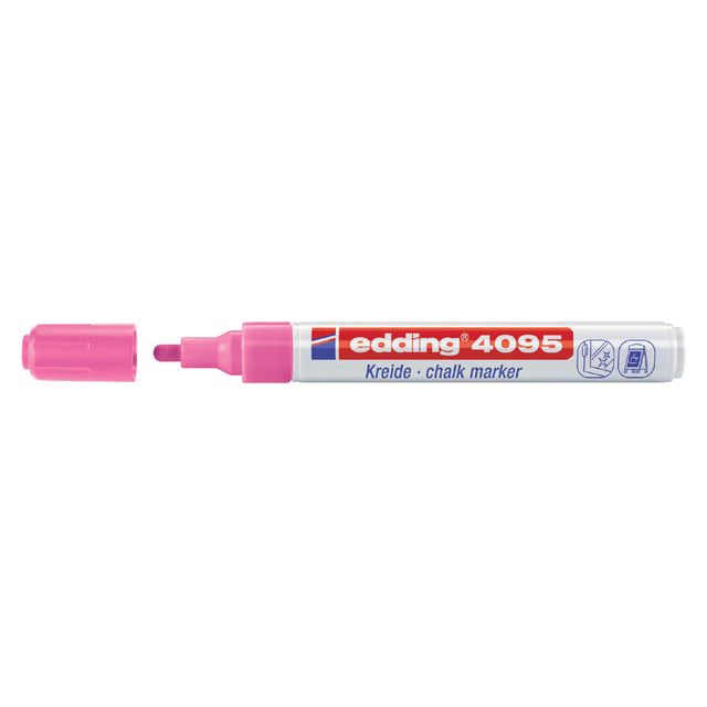 Edding - chalkstift edding 4095 autour de néon rose 2-3 mm