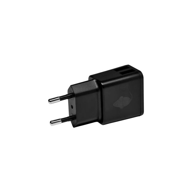 Greenmouse - Oplader greenmouse usb-a 2x 2.4a zwart