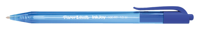 Paper Mate - Ballpen Inkjoy 100rt Blue Medium 80 + 20 gratuit