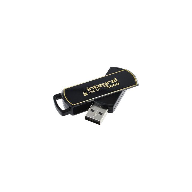 Integral - 360 Secure USB 3.0 Stick, 32 GB