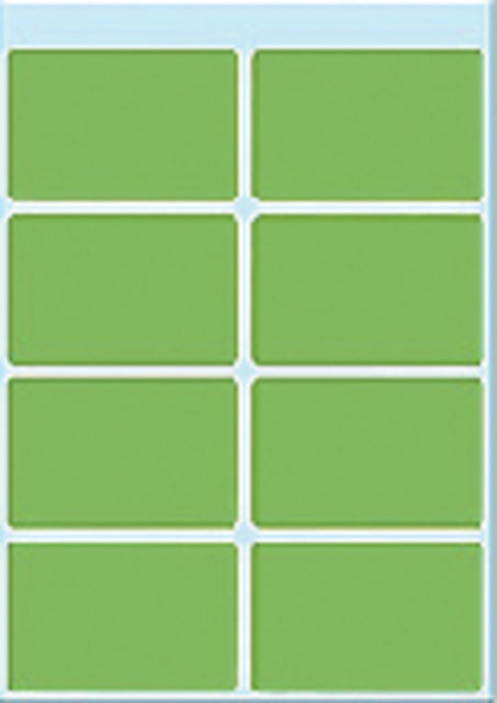 Herma - Label 3695 26x40mm Green 40 pièces