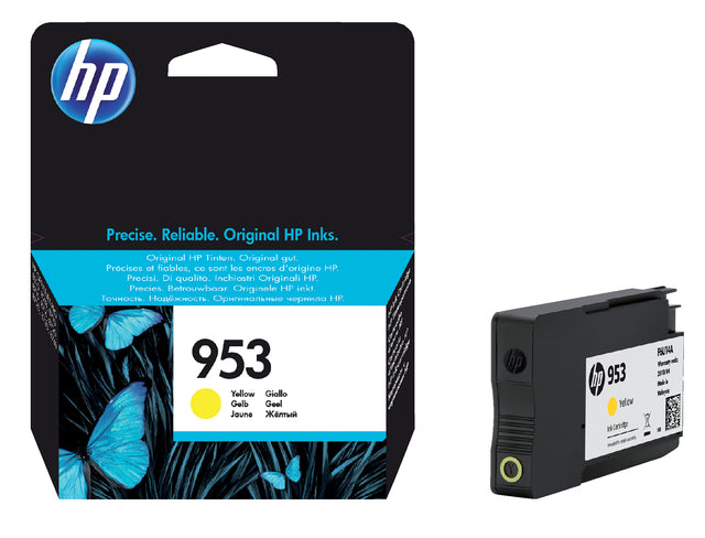 HP - INKCARTRIDGE F6U14AE 953 GEEL