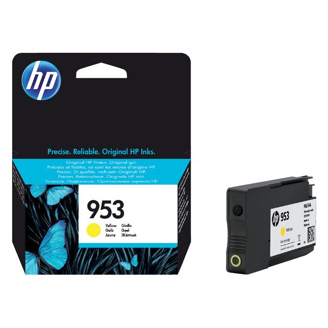 HP - Inkcartridge F6U14AE 953 Geel