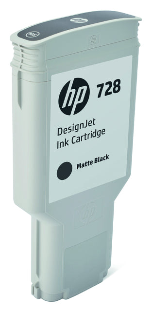 HP - cartouche d'encre F9J68A 728 Matt Black