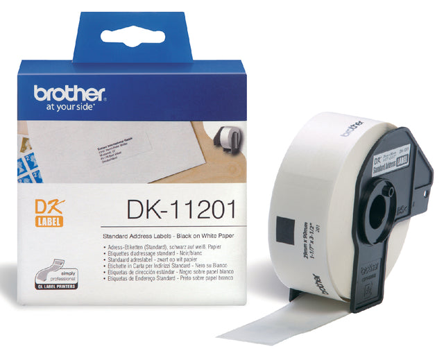 Bruder - Label DK -11201 29x90mm Adresse 400 Stücke | 3 Stücke