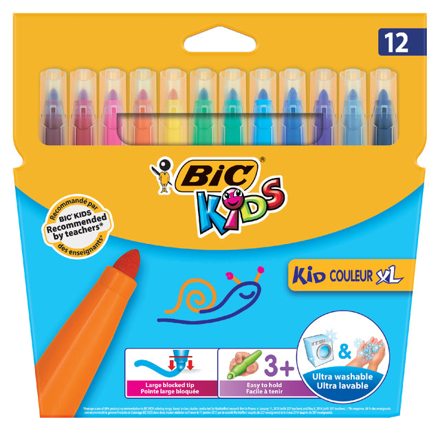 Bickids - Kleurstift bickids couleur xl assorti