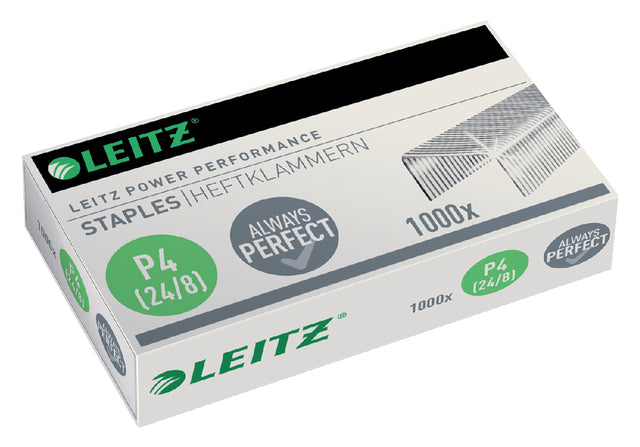 Leitz - Staples 24/8, Box mit 1000 Heftklammern