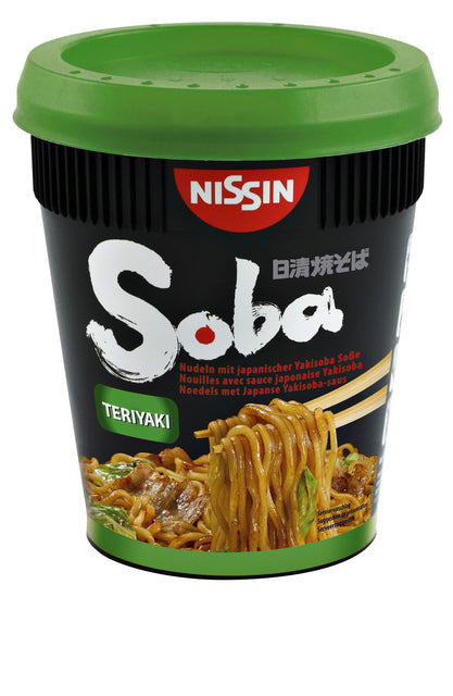 Nissin - Noodles nissin soba teriyaki cup | 8 stuks