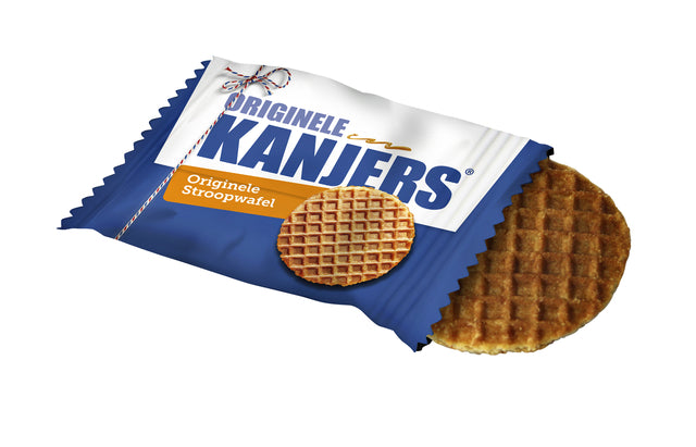 Kanjers - Koeken kanjers mini stroopwafels 8gr