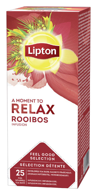 Lipton - Thee lipton relax rooibos 25x1.5gr | 6 stuks