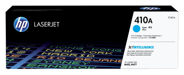 HP - Toner 410A, 2 300 pages, OEM CF411A, Cyan