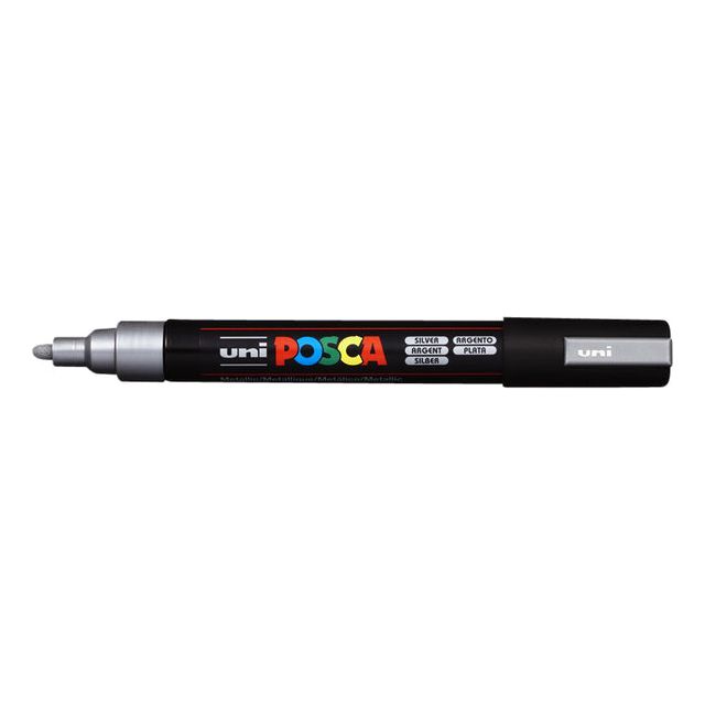 POSCA - Paint Pen m Silver | 6 pièces