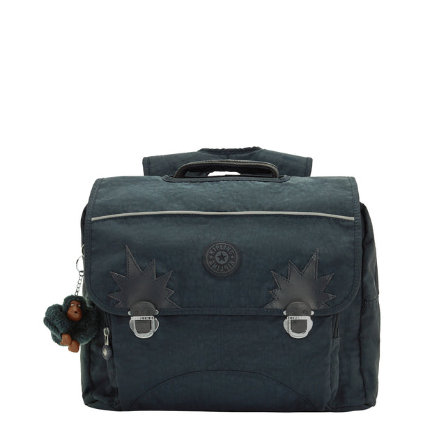 Schultasche Kipling Iniko True Blue Tonal