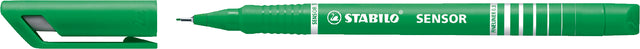 Stabilo - Fineliner sensor 189/36 f groen | 10 stuks