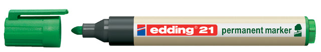 Edding - Marqueur permanent Ecoline E -21 Green