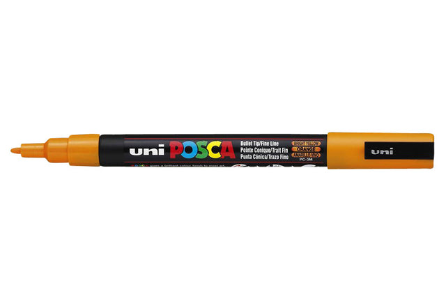 Posca - Verfstift posca pc3m f oranje | 6 stuks