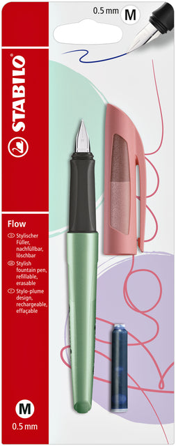 Stabilo - Fountain Pen Flow Cosmetic Red Lips | 5 pièces