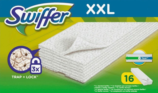 SWIFFER - REFORME XXL avec 16 lingettes sèches | 6 pièces