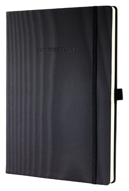 SIGEL - Notebook Sigel Conceptum Pure A4 Line Black | 5 pièces