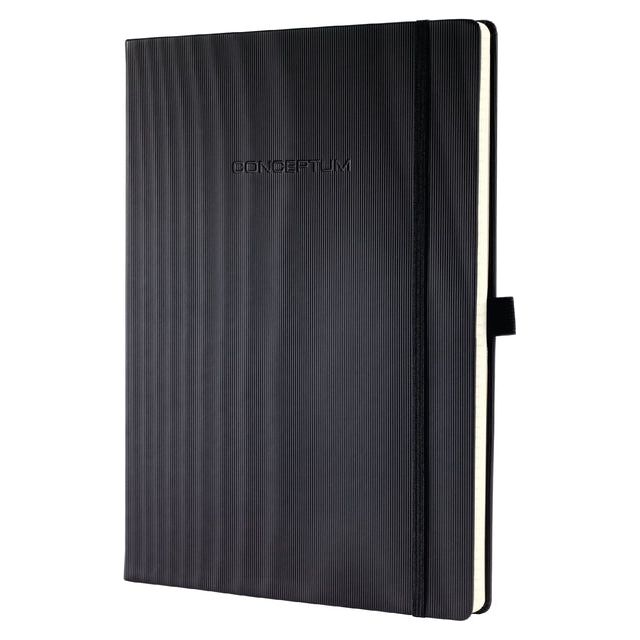 SIGEL - Notebook Sigel Conceptum Pure A4 Line Black | 5 pièces