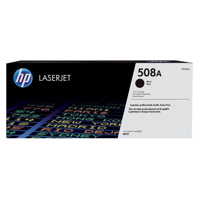 HP - Toner 508a, 6.000 Seiten, OEM CF360A, Schwarz