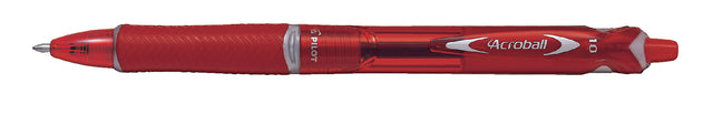 Pilot - Balpen pilot begreen acroball m rood | 10 stuks