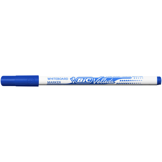 BIC - Felt -Tip Pen 1721 Blanc Blanc Around Blue 1,5 mm