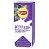 Lipton - thee Feel Good Selection, zwarte thee blauwe bes bramen, doos van 25 zakjes