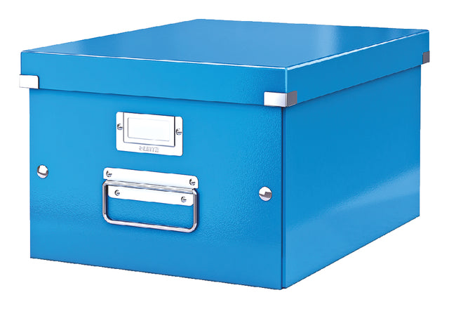 Leitz - Wow Storage Box Cliquez sur Store, Ft A4, Bleu