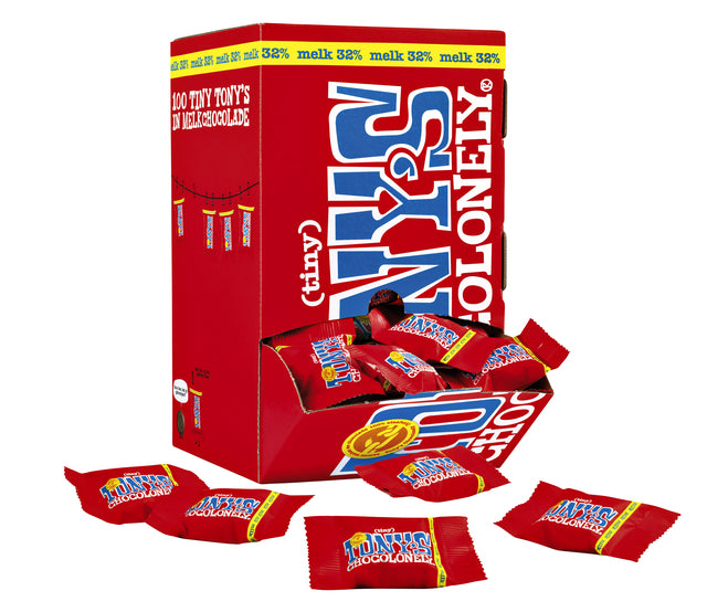 Tony's Chocolonely - Chocolate Tiny 100 morceaux de lait