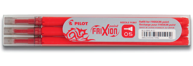 Pilote - Rollerpenfall Pilot Frixion Hi -tecpoint rouge 0,25 mm | 12 pièces