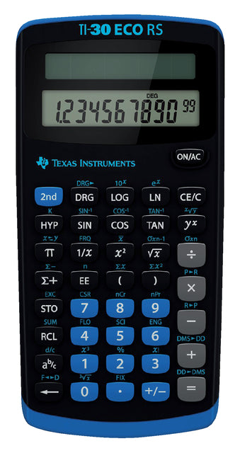 Texas Instruments - Texas wetenschappelijke rekenmachine TI-30 ECO RS FC