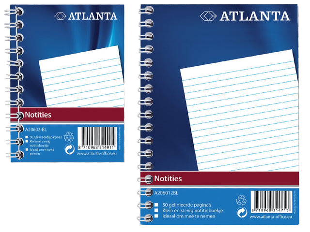 Atlanta par Jalema - par cahier ft a7, doublé, bleu