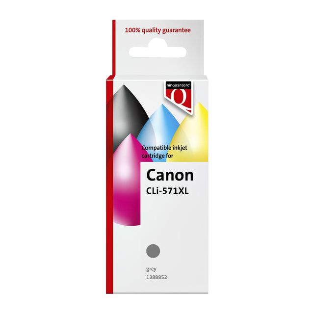 Quantore - Inkcartridge CLI -571xl Gray | 12 pièces