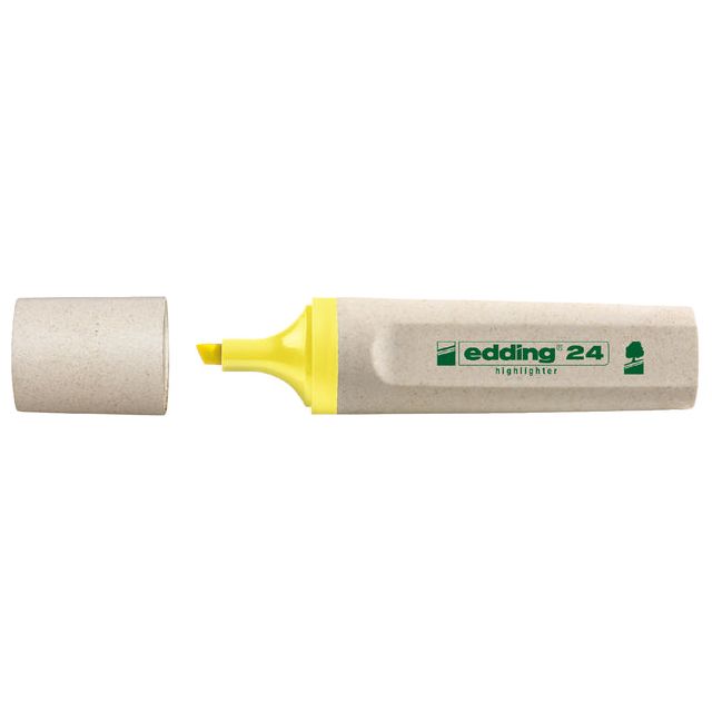 Edding - Marqueur de marquage Edding 24 Eco Yellow | 10 pièces