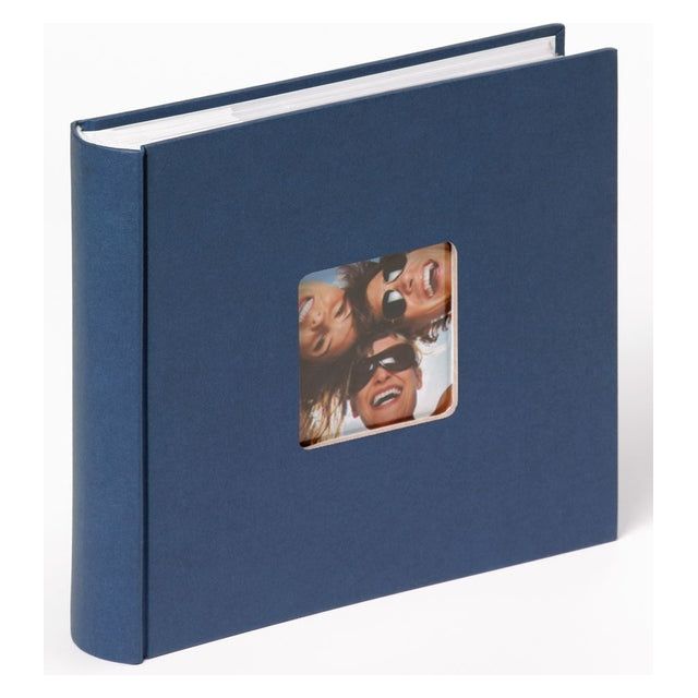 Walther design - Fotoalbum design fun 24cmx22cm blauw