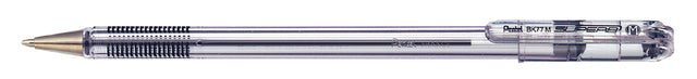 Pentel - Balpen pentel bk77 fijn zwart