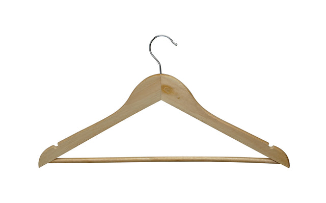 Maul - Maul Clother Hanger, du bois, paquet de 8 pièces