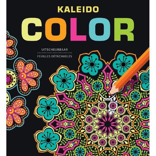 Deltas - Colorbook Deltas Erwachsene Kaleido Farbe | 1 Stück | 3 Stück