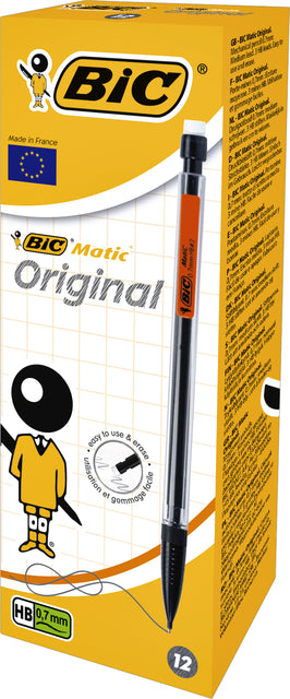 BIC - Imprimer crayon Matic Classic 0,7 mm | 12 pièces